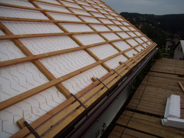 Zateplení šikmé střechy